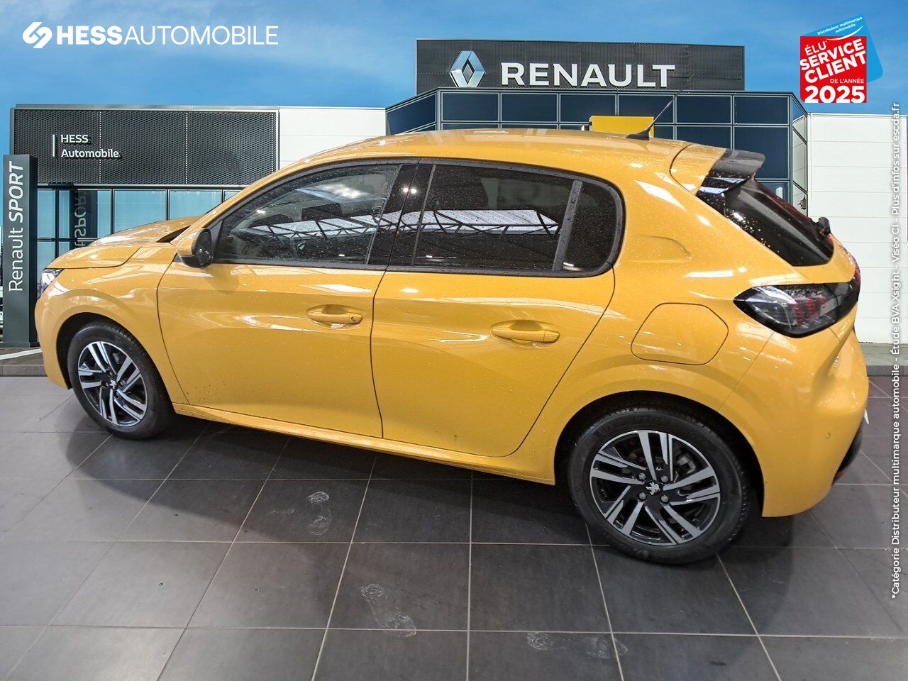 Véhicule d'occasion PEUGEOT 208 1.2 PURETECH 100CH S/S ALLURE CAMERA chez Renault Saint-Louis