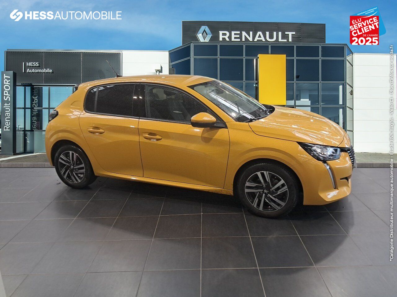 Véhicule d'occasion PEUGEOT 208 1.2 PURETECH 100CH S/S ALLURE CAMERA chez Renault Saint-Louis