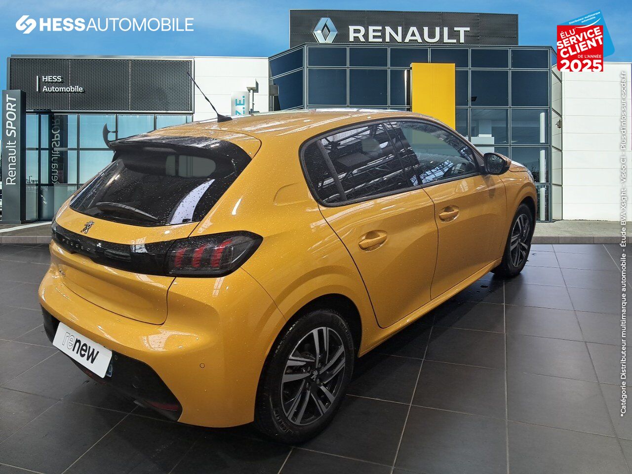 Véhicule d'occasion PEUGEOT 208 1.2 PURETECH 100CH S/S ALLURE CAMERA chez Renault Saint-Louis