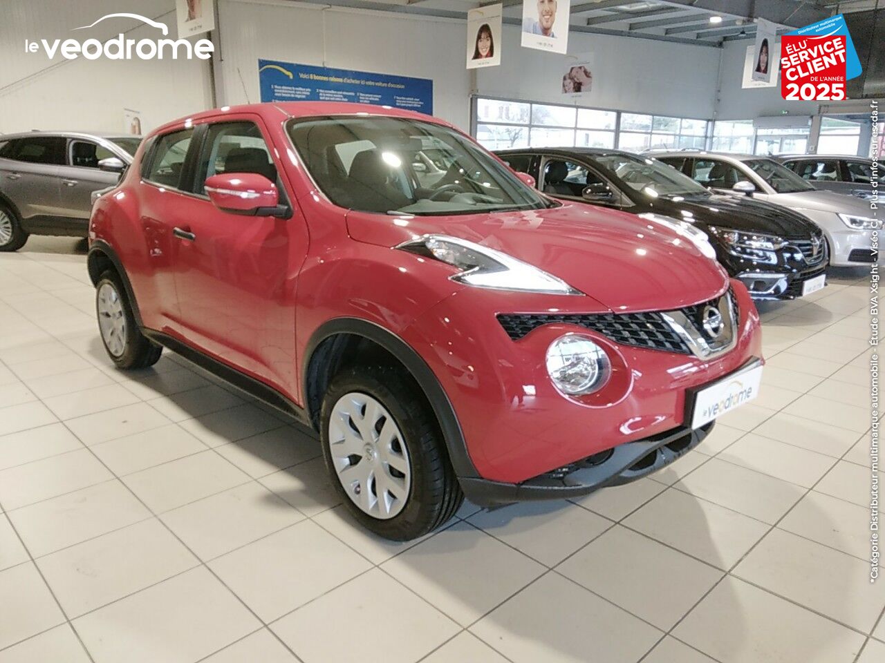 Véhicule d'occasion NISSAN JUKE 1.6L 94CH VISIA chez Le Veodrome