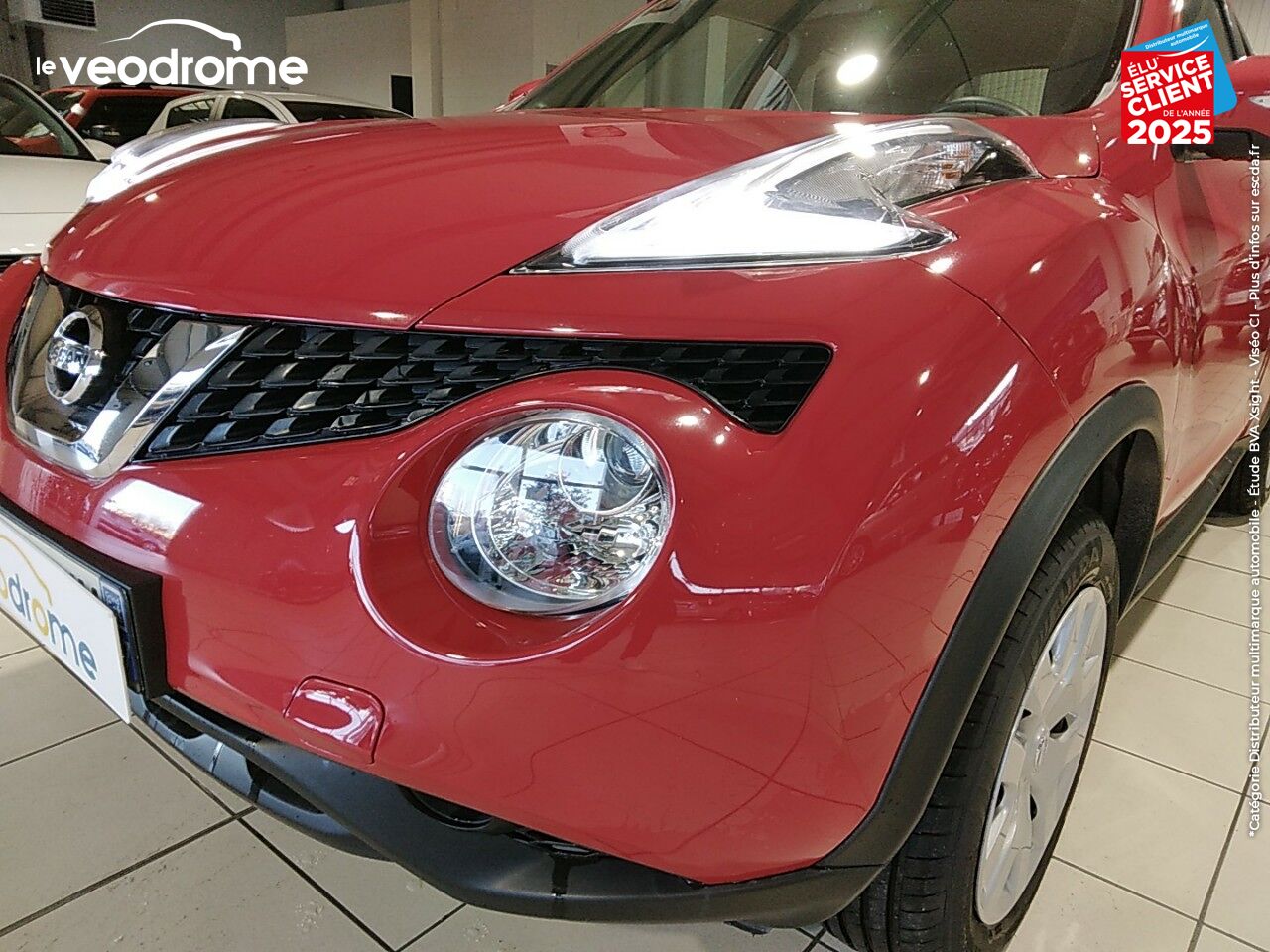 Véhicule d'occasion NISSAN JUKE 1.6L 94CH VISIA chez Le Veodrome
