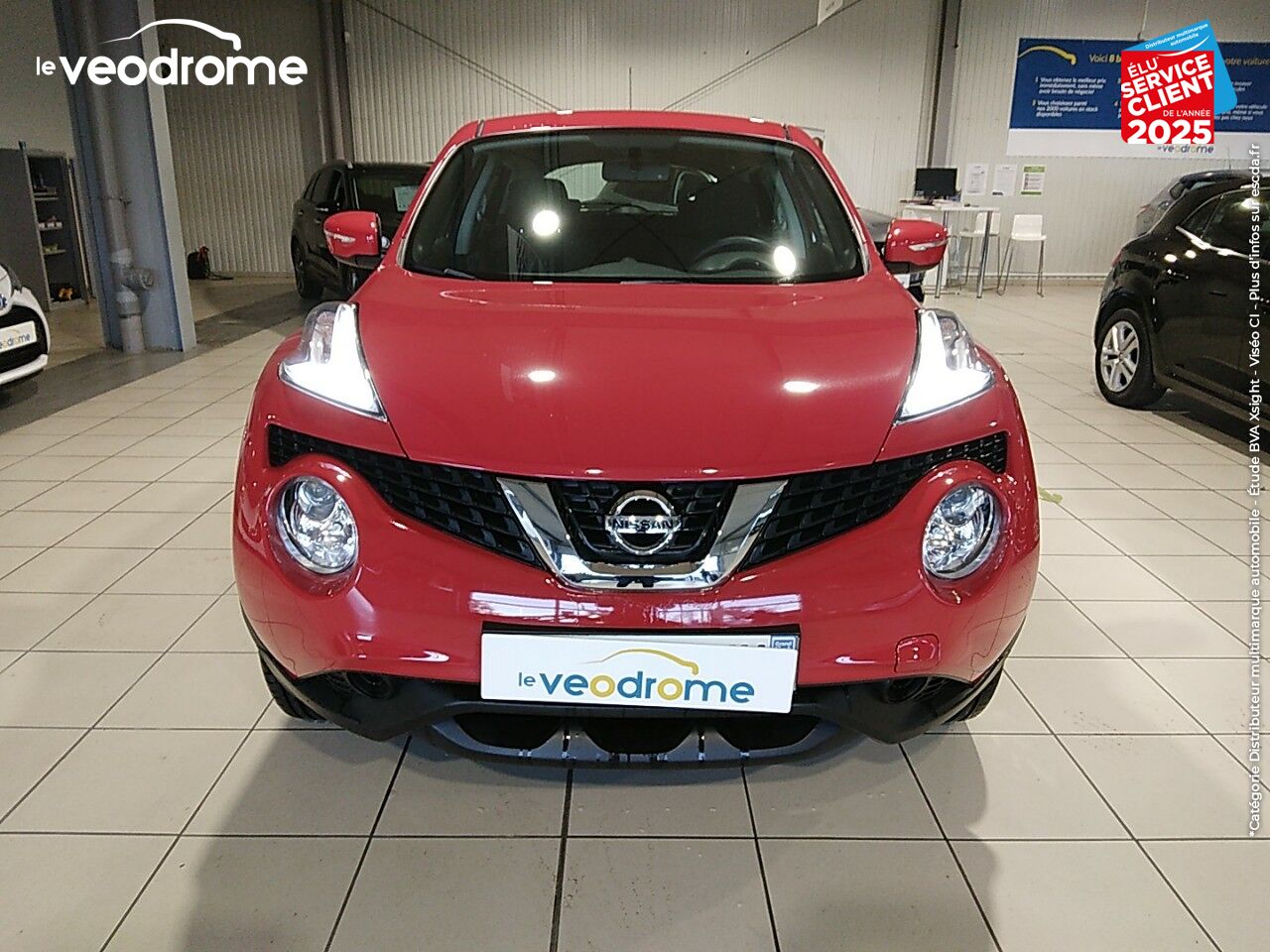 Véhicule d'occasion NISSAN JUKE 1.6L 94CH VISIA chez Le Veodrome