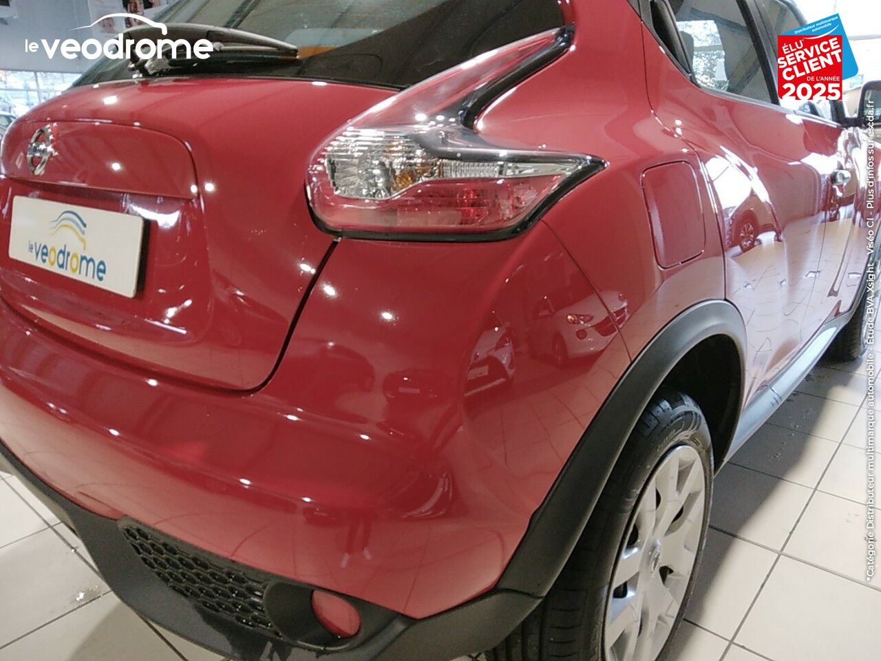 Véhicule d'occasion NISSAN JUKE 1.6L 94CH VISIA chez Le Veodrome