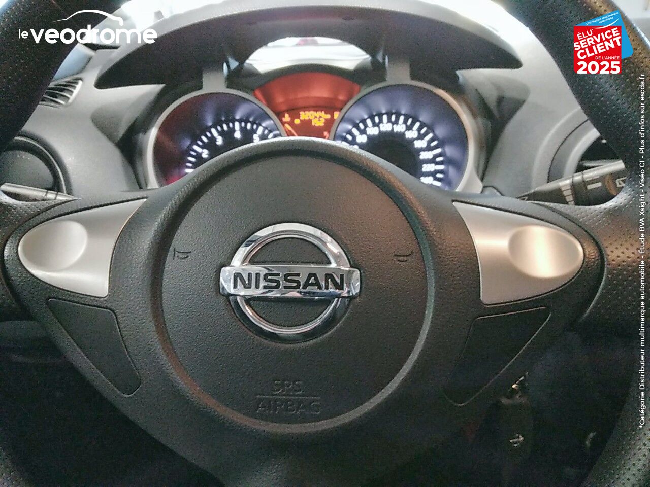 Véhicule d'occasion NISSAN JUKE 1.6L 94CH VISIA chez Le Veodrome