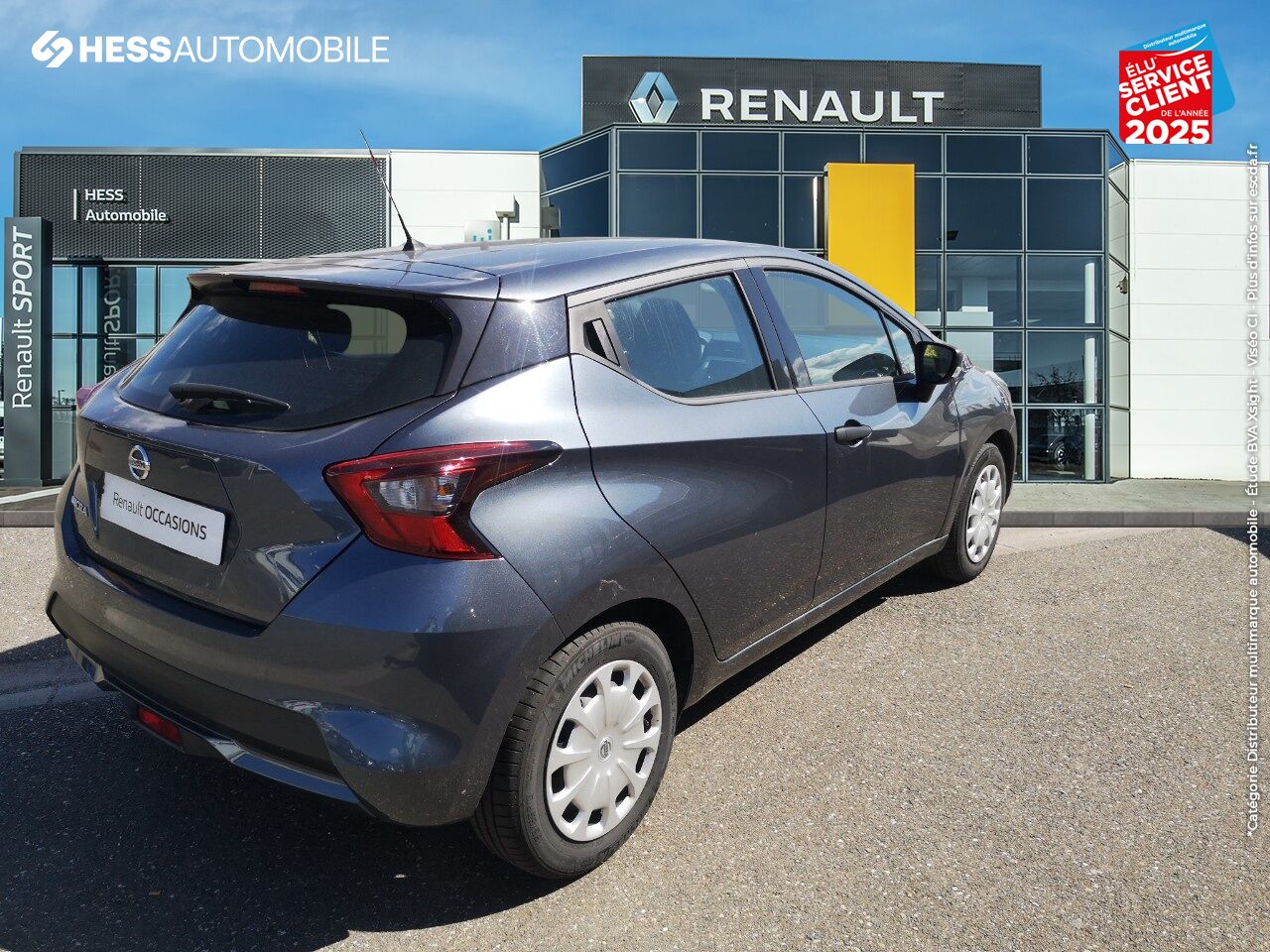 Véhicule d'occasion NISSAN MICRA 1.0 71CH VISIA PACK chez Hess Automobile