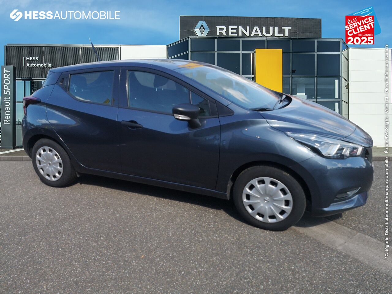 Véhicule d'occasion NISSAN MICRA 1.0 71CH VISIA PACK chez Hess Automobile