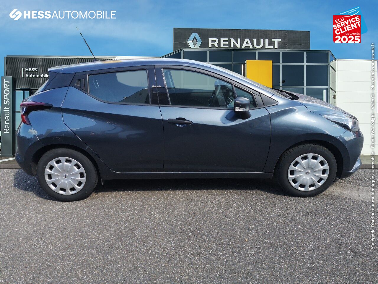 Véhicule d'occasion NISSAN MICRA 1.0 71CH VISIA PACK chez Hess Automobile