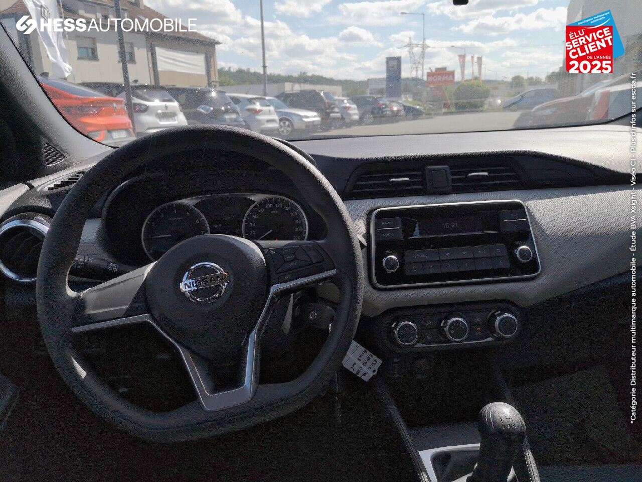 Véhicule d'occasion NISSAN MICRA 1.0 71CH VISIA PACK chez Hess Automobile