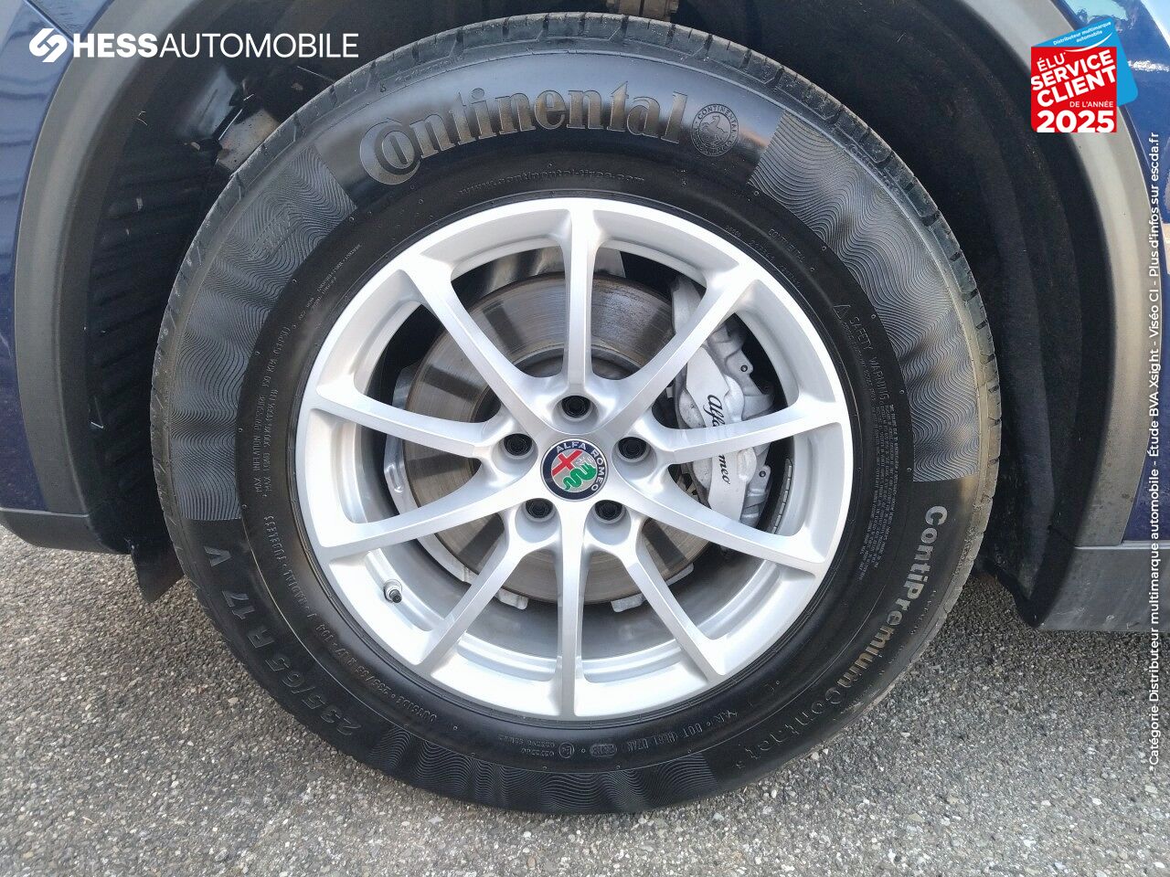 Véhicule d'occasion ALFA ROMEO STELVIO 2.2 DIESEL 160CH BUSINESS AT8 MY19 chez Fiat Haguenau