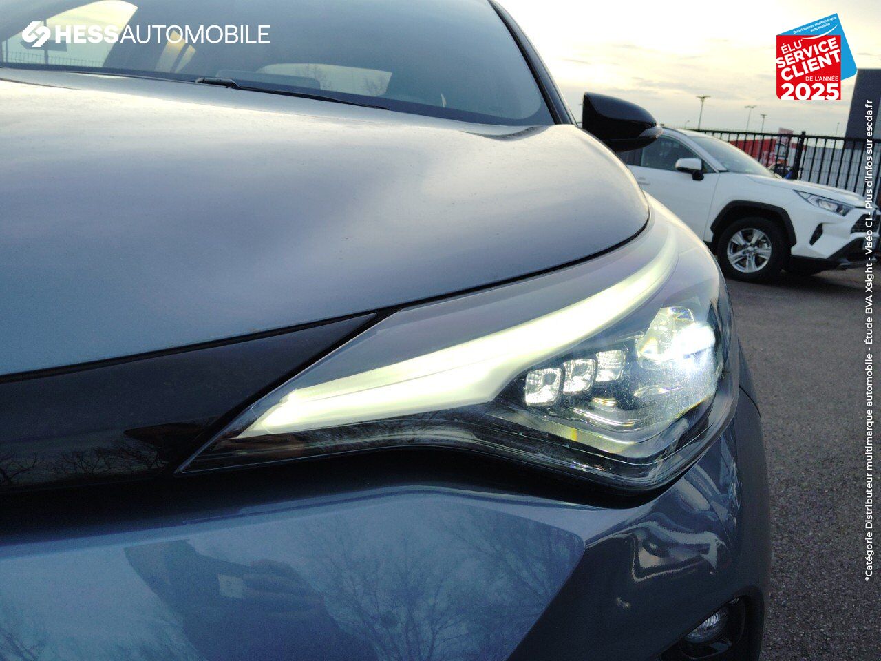 Véhicule d'occasion TOYOTA C-HR 1.8 HYBRIDE 122CH GR SPORT E-CVT SIEGES CHAUF CAMERA chez Toyota Thionville