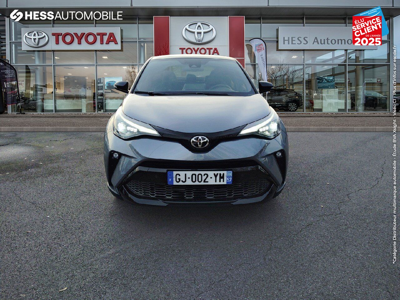 Véhicule d'occasion TOYOTA C-HR 1.8 HYBRIDE 122CH GR SPORT E-CVT SIEGES CHAUF CAMERA chez Toyota Thionville