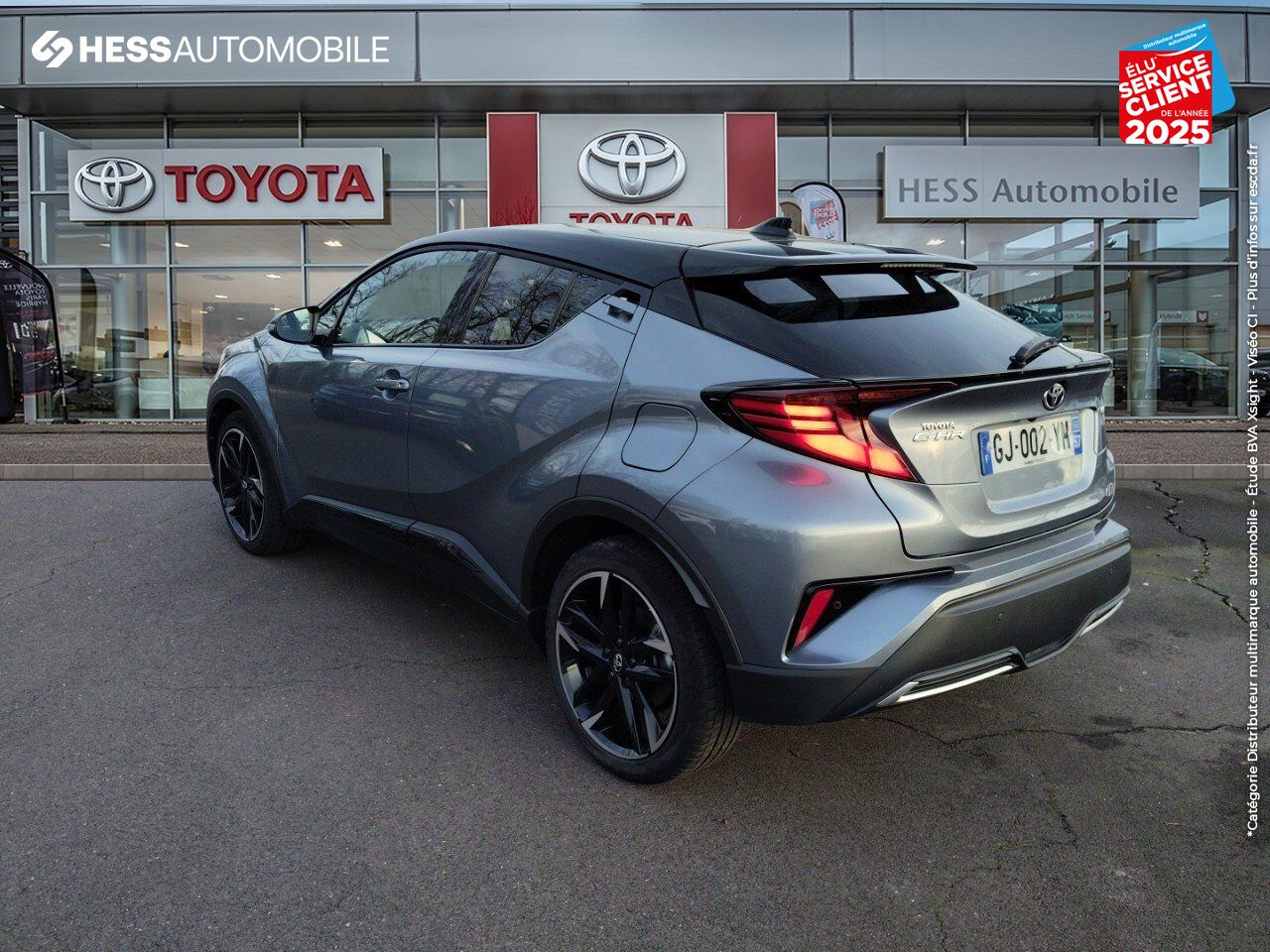 Véhicule d'occasion TOYOTA C-HR 1.8 HYBRIDE 122CH GR SPORT E-CVT SIEGES CHAUF CAMERA chez Toyota Thionville