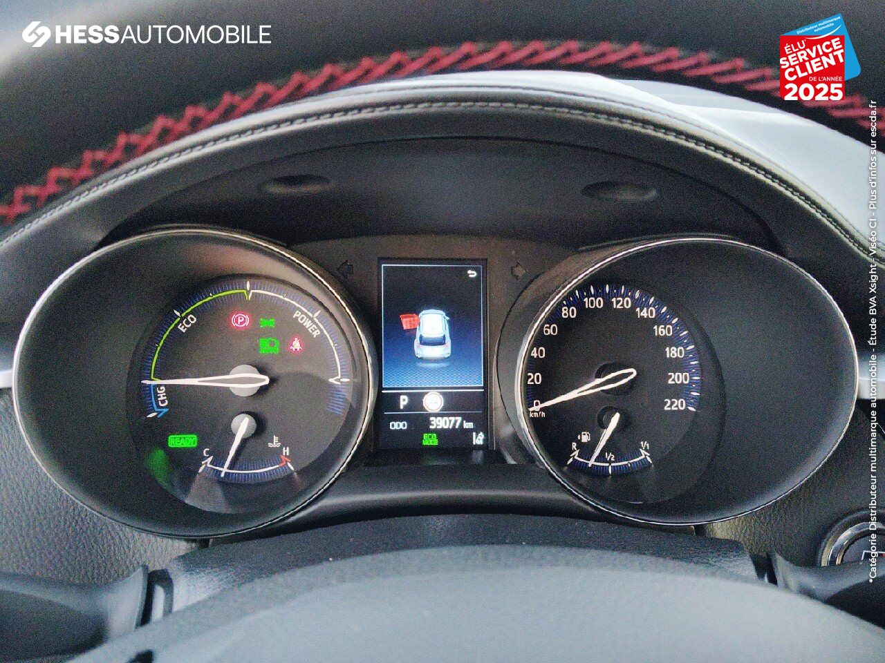 Véhicule d'occasion TOYOTA C-HR 1.8 HYBRIDE 122CH GR SPORT E-CVT SIEGES CHAUF CAMERA chez Toyota Thionville