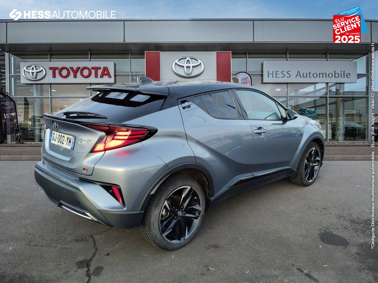 Véhicule d'occasion TOYOTA C-HR 1.8 HYBRIDE 122CH GR SPORT E-CVT SIEGES CHAUF CAMERA chez Toyota Thionville