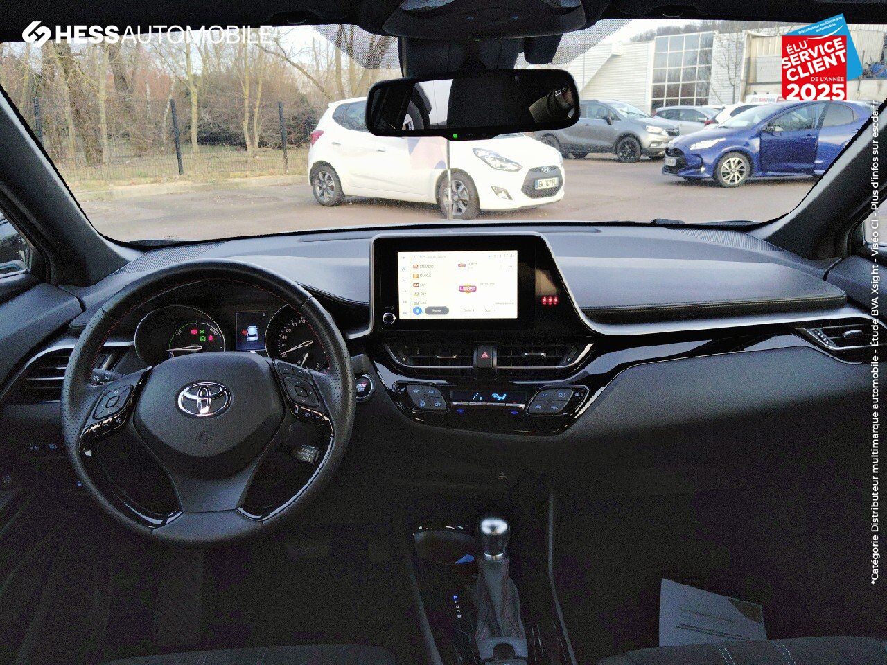 Véhicule d'occasion TOYOTA C-HR 1.8 HYBRIDE 122CH GR SPORT E-CVT SIEGES CHAUF CAMERA chez Toyota Thionville