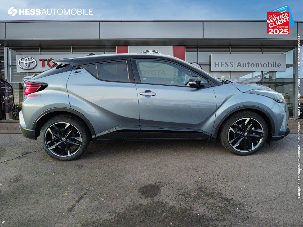 Véhicule d'occasion TOYOTA C-HR 1.8 HYBRIDE 122CH GR SPORT E-CVT SIEGES CHAUF CAMERA chez Toyota Thionville