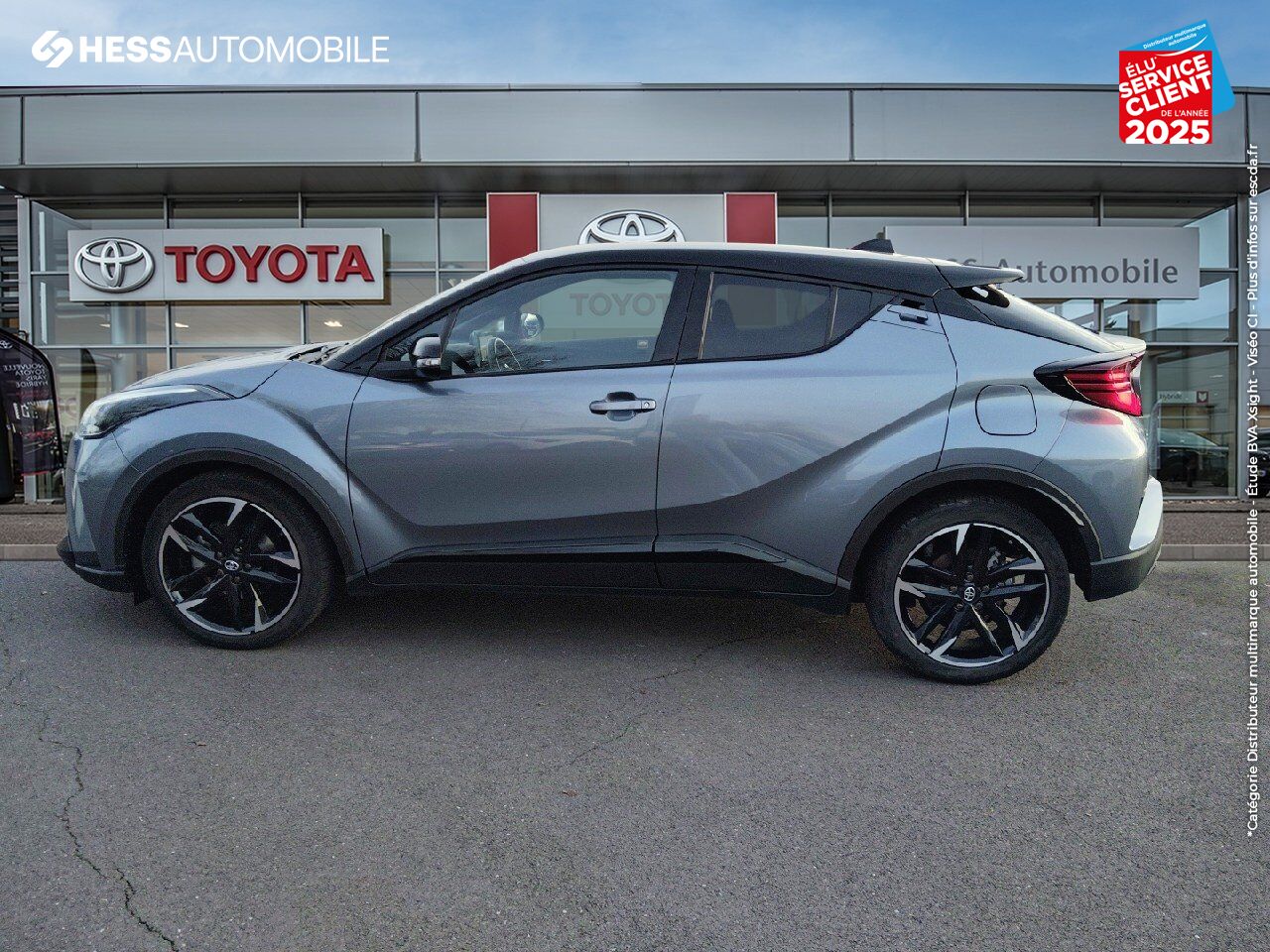 Véhicule d'occasion TOYOTA C-HR 1.8 HYBRIDE 122CH GR SPORT E-CVT SIEGES CHAUF CAMERA chez Toyota Thionville