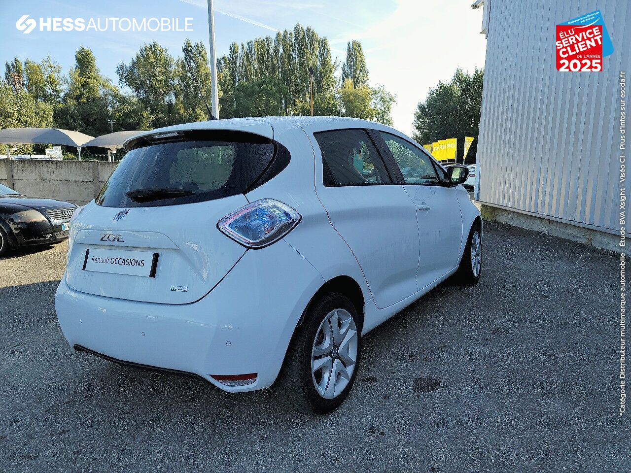 Véhicule d'occasion RENAULT ZOE ZEN CHARGE NORMALE R90 GPS chez Renault Saint-Louis