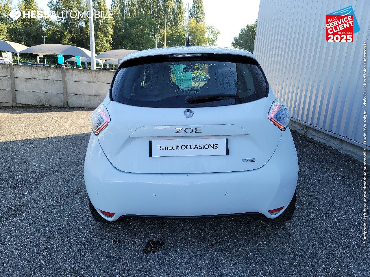 Véhicule d'occasion RENAULT ZOE ZEN CHARGE NORMALE R90 GPS chez Renault Saint-Louis