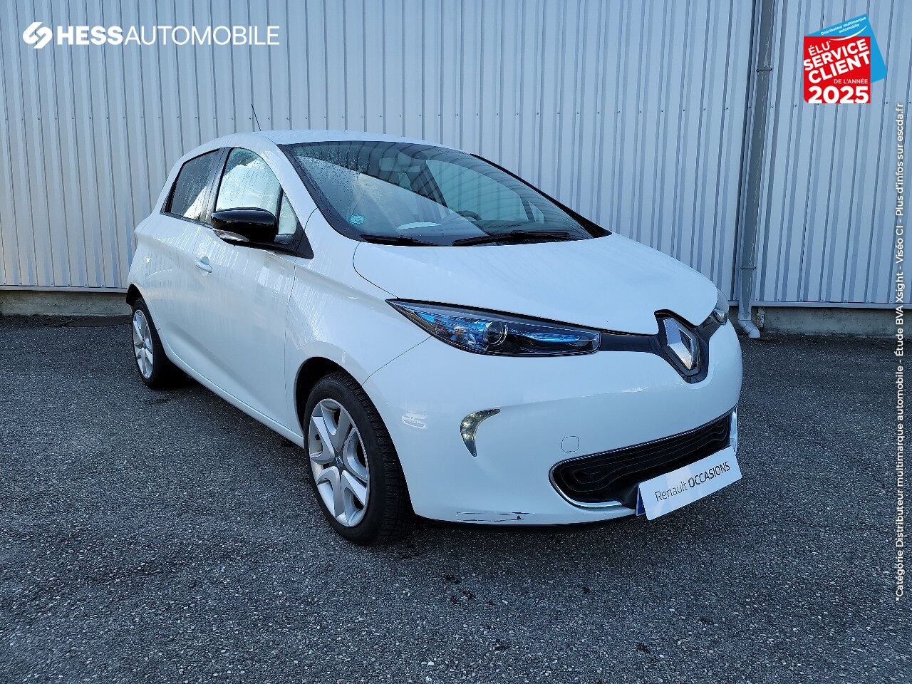 Véhicule d'occasion RENAULT ZOE ZEN CHARGE NORMALE R90 GPS chez Renault Saint-Louis