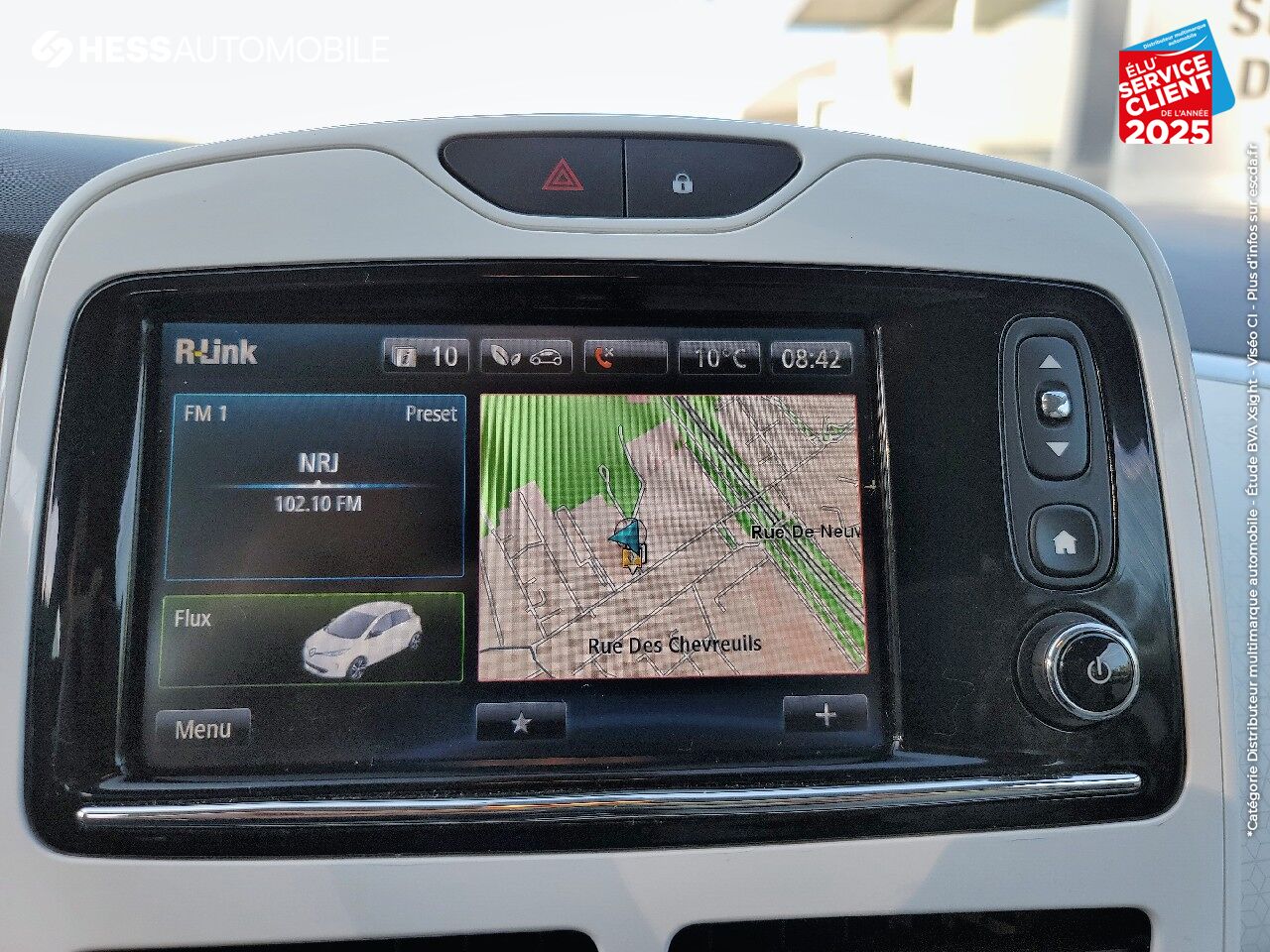 Véhicule d'occasion RENAULT ZOE ZEN CHARGE NORMALE R90 GPS chez Renault Saint-Louis