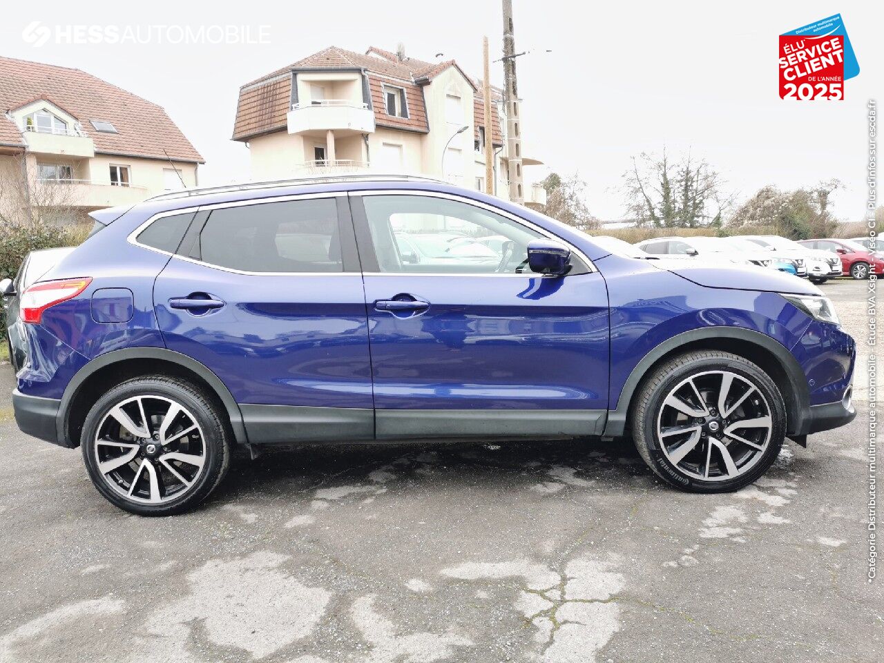 Véhicule d'occasion NISSAN QASHQAI 1.6 DCI 130CH TEKNA XTRONIC TPANO CAM360 GPS SIEGES CHAUF LED chez Nissan Qashqai occasion
