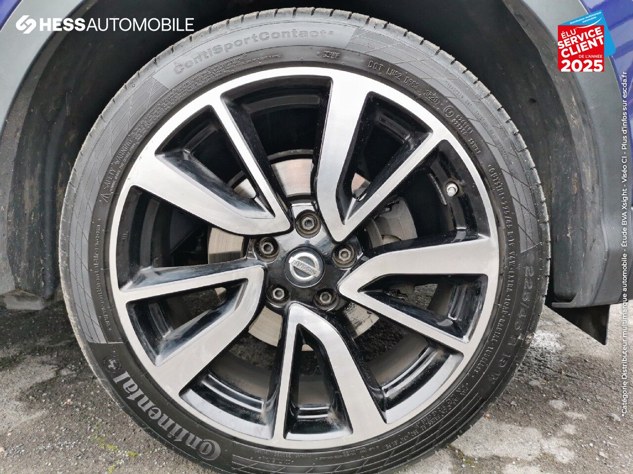 Véhicule d'occasion NISSAN QASHQAI 1.6 DCI 130CH TEKNA XTRONIC TPANO CAM360 GPS SIEGES CHAUF LED chez Nissan Qashqai occasion