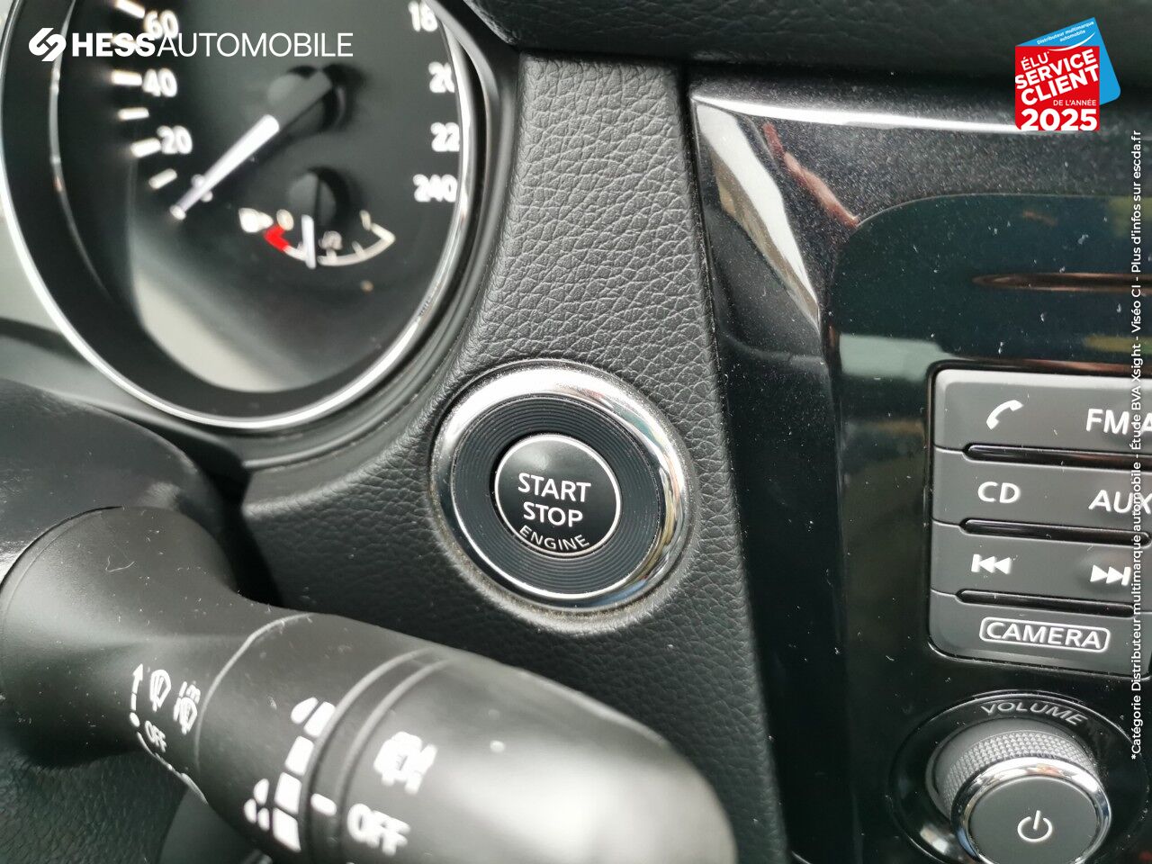 Véhicule d'occasion NISSAN QASHQAI 1.6 DCI 130CH TEKNA XTRONIC TPANO CAM360 GPS SIEGES CHAUF LED chez Nissan Qashqai occasion