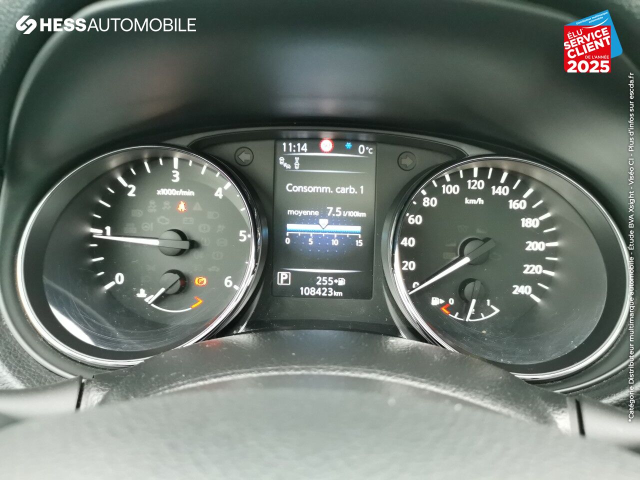 Véhicule d'occasion NISSAN QASHQAI 1.6 DCI 130CH TEKNA XTRONIC TPANO CAM360 GPS SIEGES CHAUF LED chez Nissan Qashqai occasion