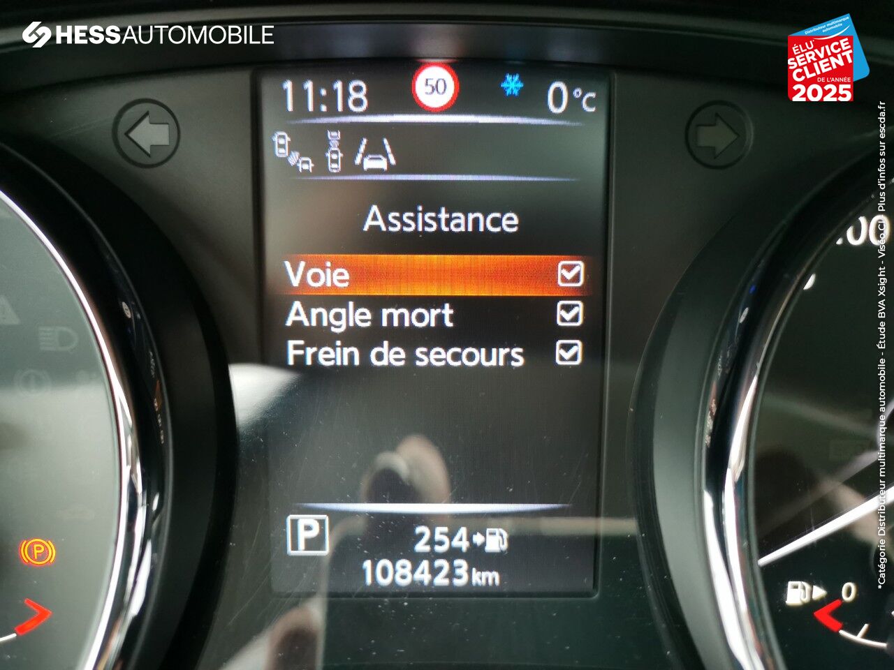 Véhicule d'occasion NISSAN QASHQAI 1.6 DCI 130CH TEKNA XTRONIC TPANO CAM360 GPS SIEGES CHAUF LED chez Nissan Qashqai occasion