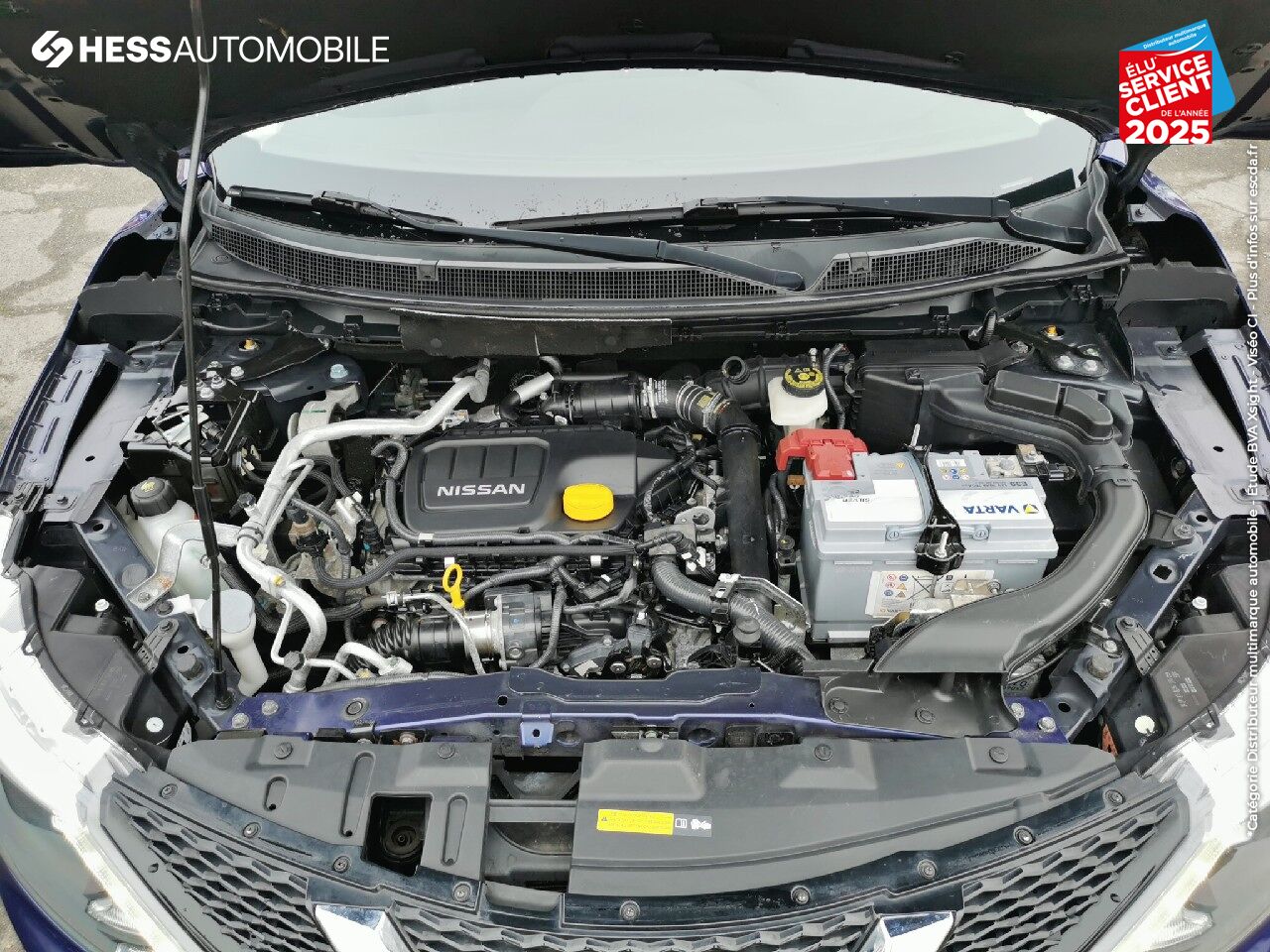 Véhicule d'occasion NISSAN QASHQAI 1.6 DCI 130CH TEKNA XTRONIC TPANO CAM360 GPS SIEGES CHAUF LED chez Nissan Qashqai occasion