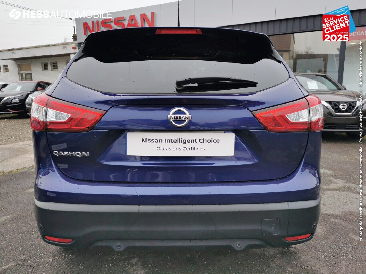 Véhicule d'occasion NISSAN QASHQAI 1.6 DCI 130CH TEKNA XTRONIC TPANO CAM360 GPS SIEGES CHAUF LED chez Nissan Qashqai occasion