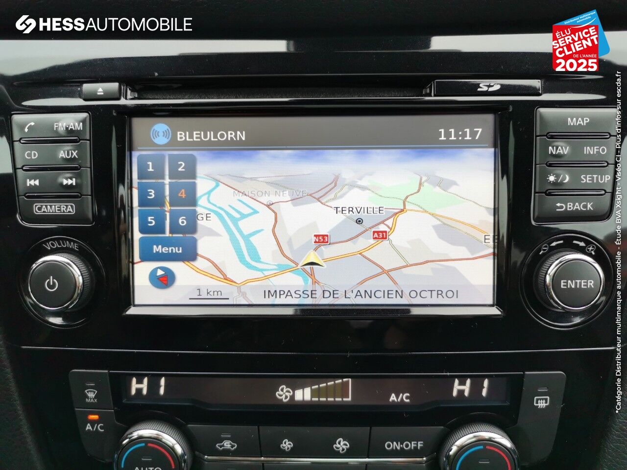 Véhicule d'occasion NISSAN QASHQAI 1.6 DCI 130CH TEKNA XTRONIC TPANO CAM360 GPS SIEGES CHAUF LED chez Nissan Qashqai occasion