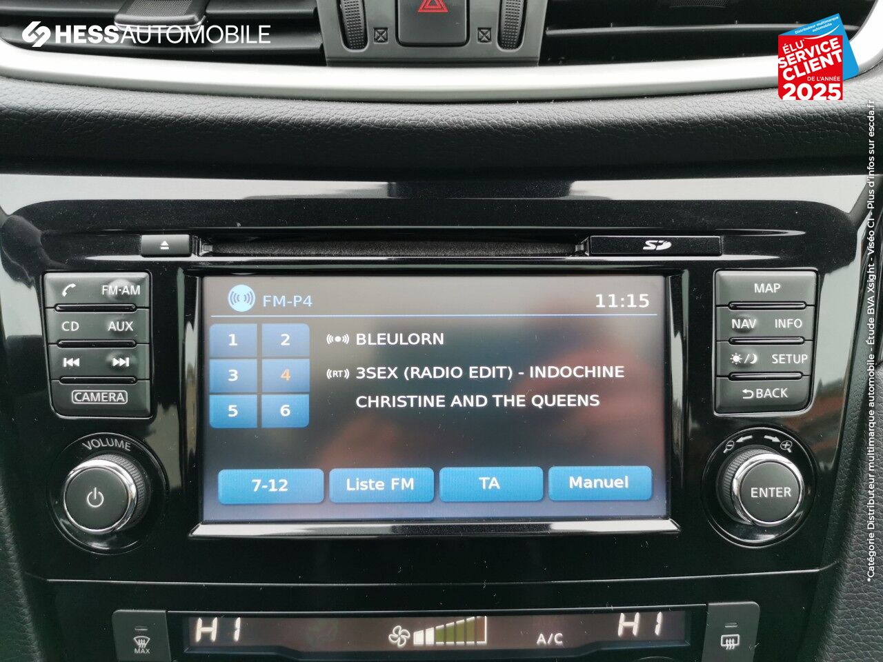 Véhicule d'occasion NISSAN QASHQAI 1.6 DCI 130CH TEKNA XTRONIC TPANO CAM360 GPS SIEGES CHAUF LED chez Nissan Qashqai occasion