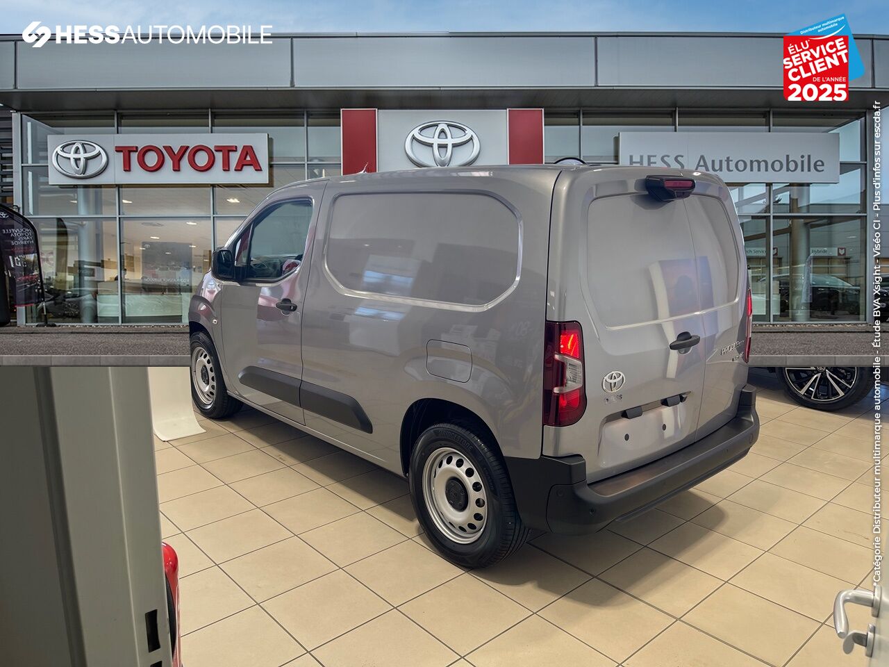 Véhicule neuf TOYOTA PROACE CITY ELECTRIC MEDIUM 50 KWH START MC24 chez Toyota Saint Dizier