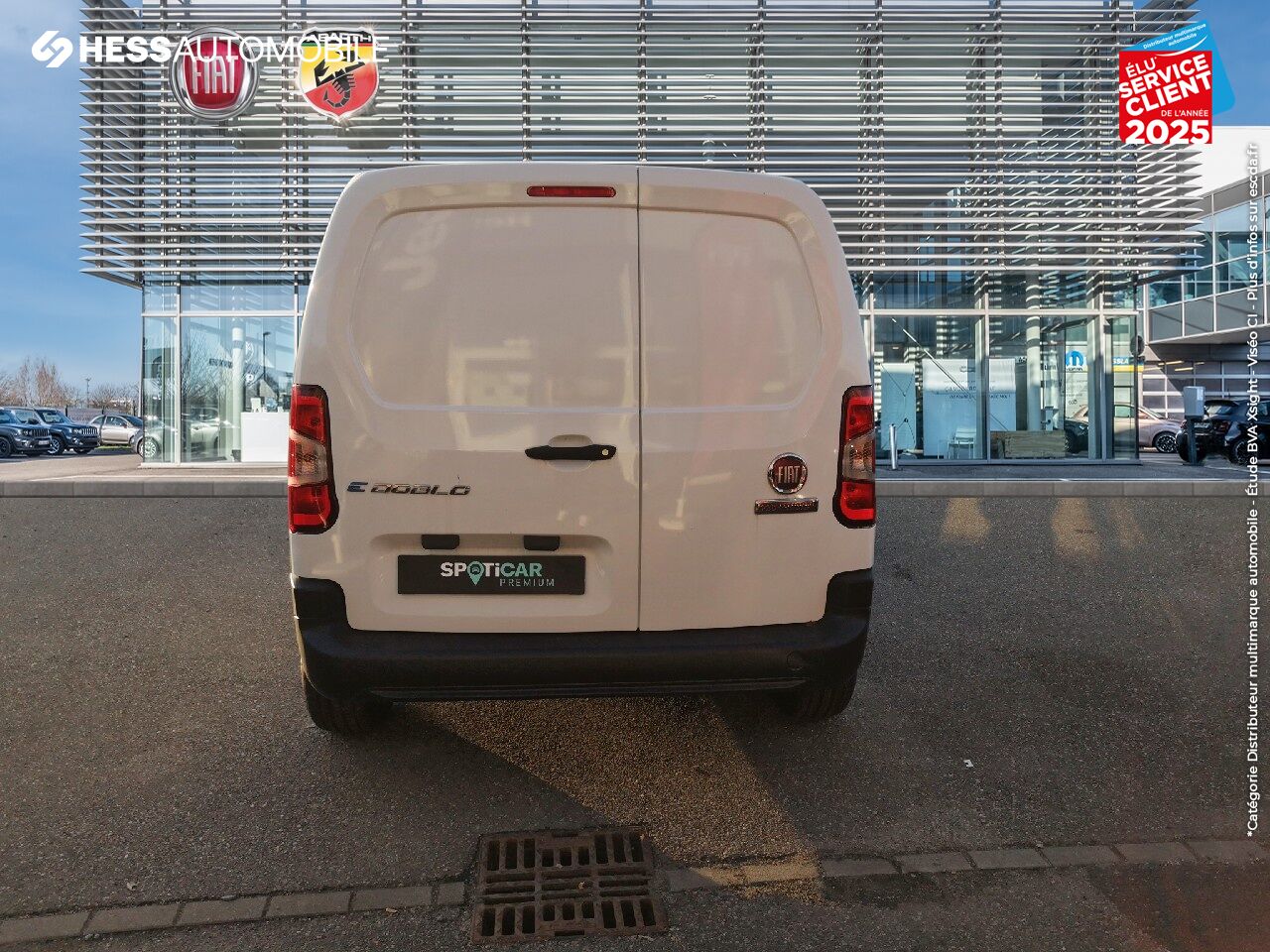 Véhicule d'occasion FIAT DOBLO FG M 800KG ELECTRIQUE 136CH BATTERIE 50 KWH chez Fiat Colmar