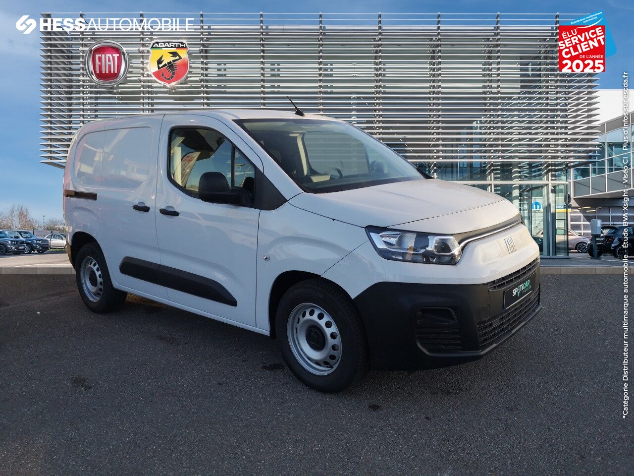 Véhicule d'occasion FIAT DOBLO FG M 800KG ELECTRIQUE 136CH BATTERIE 50 KWH chez Fiat Colmar