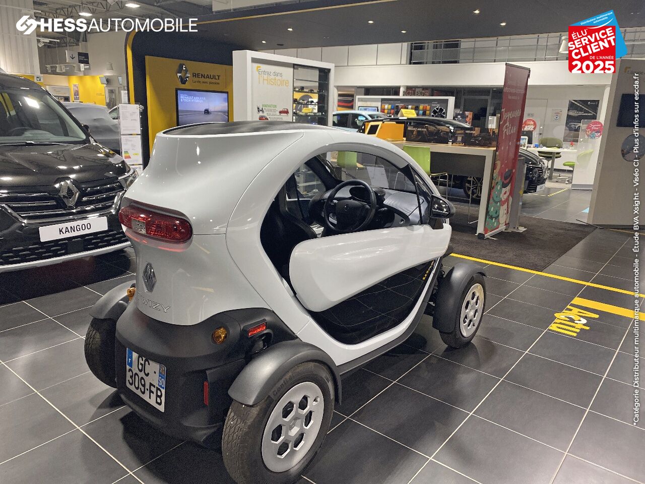 Véhicule d'occasion RENAULT TWIZY LIFE chez Renault Saint-Avold