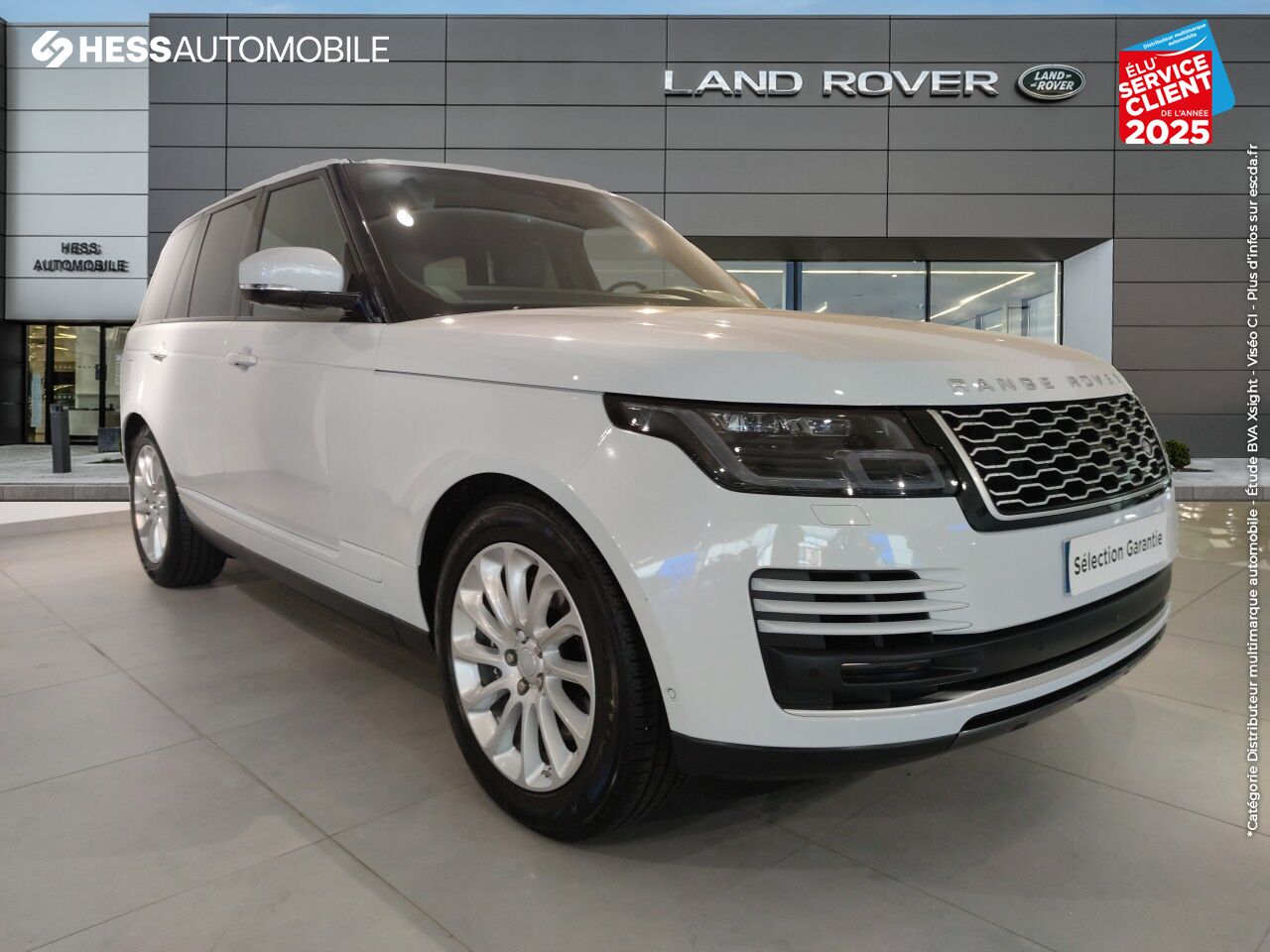 Véhicule d'occasion LAND-ROVER RANGE ROVER 2.0 P400E 404CH VOGUE SWB MARK X TOIT OUVRANT chez Land Rover Strasbourg