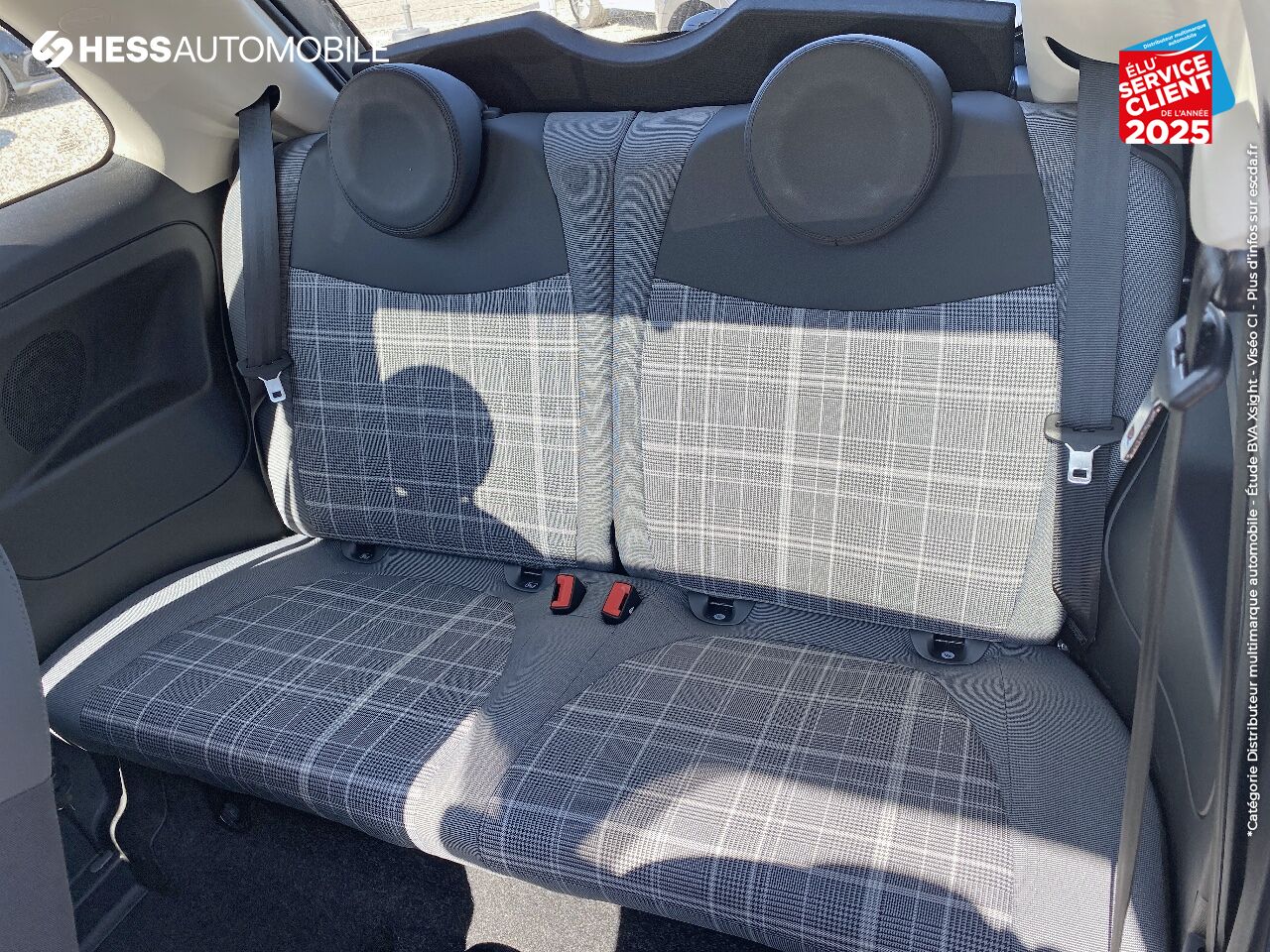 Véhicule d'occasion FIAT 500 1.2 8V 69CH LOUNGE TPANO RADAR AR chez Fiat Colmar