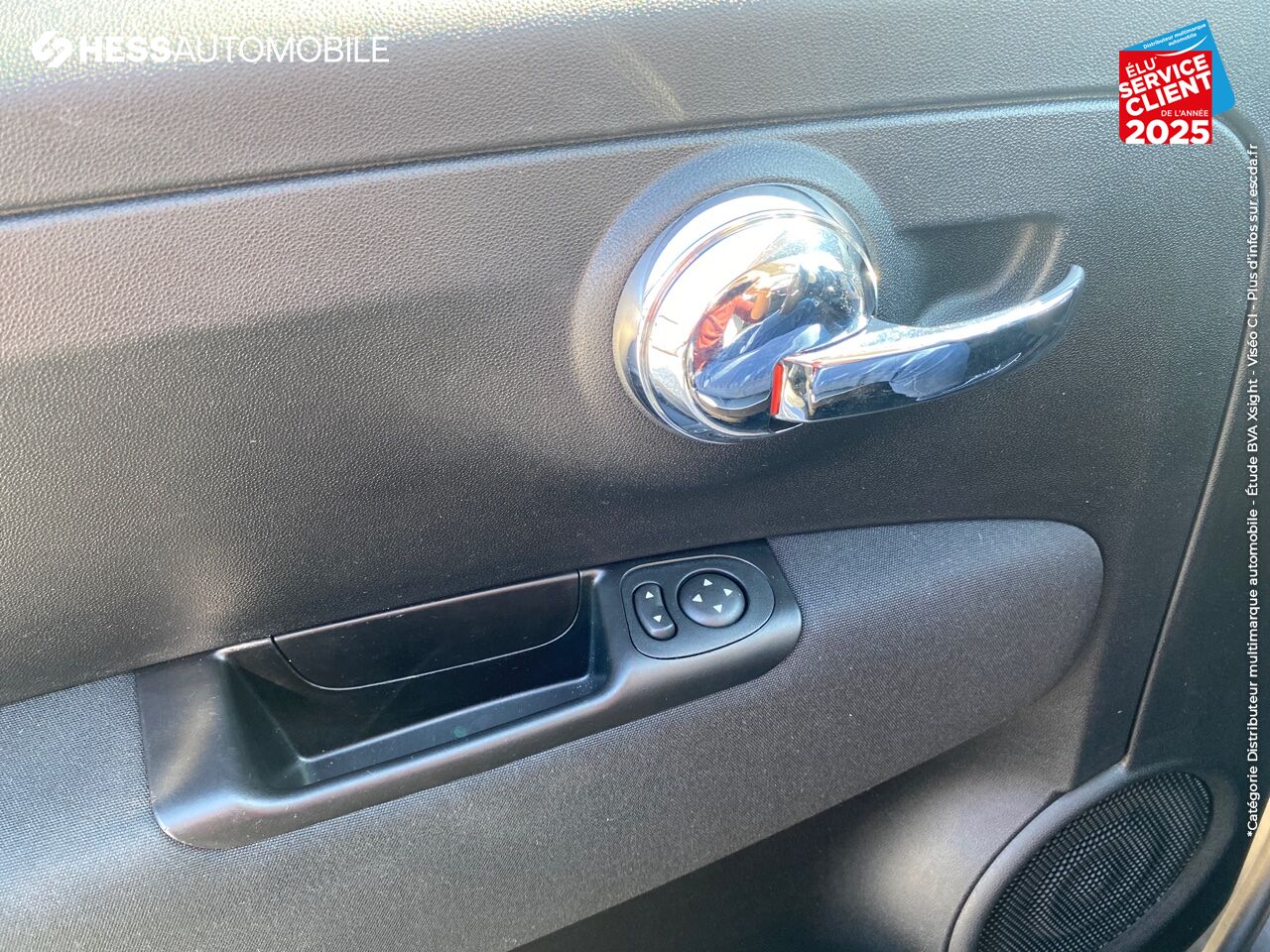 Véhicule d'occasion FIAT 500 1.2 8V 69CH LOUNGE TPANO RADAR AR chez Fiat Colmar