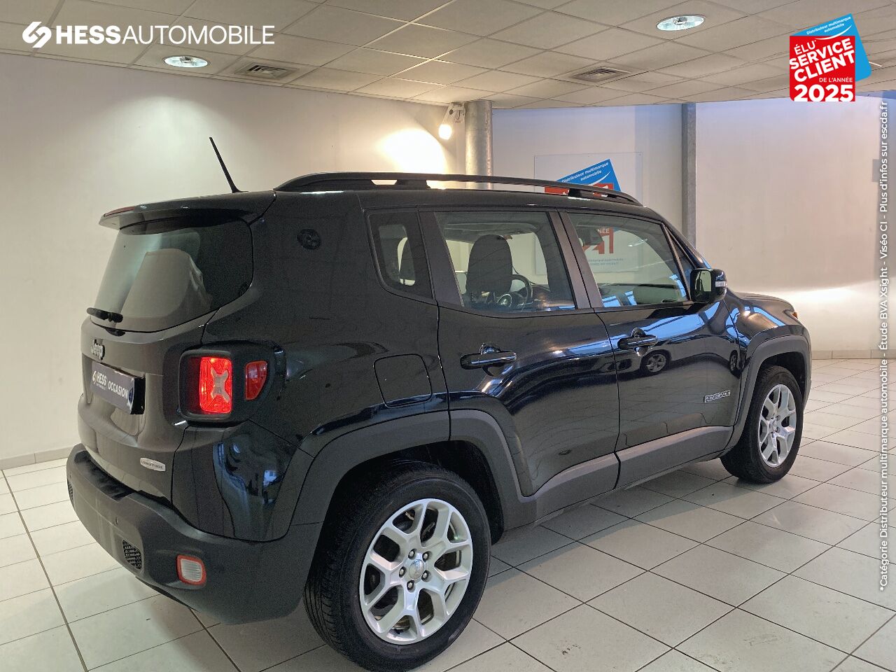 Véhicule d'occasion JEEP RENEGADE 1.4 MULTIAIR S/S 140CH LONGITUDE BUSINESS BVRD6 GPS chez Fiat Besançon