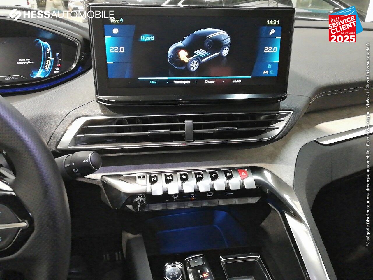 Véhicule d'occasion PEUGEOT 3008 HYBRID 225CH GT LINE E-EAT8 chez Peugeot Charleville