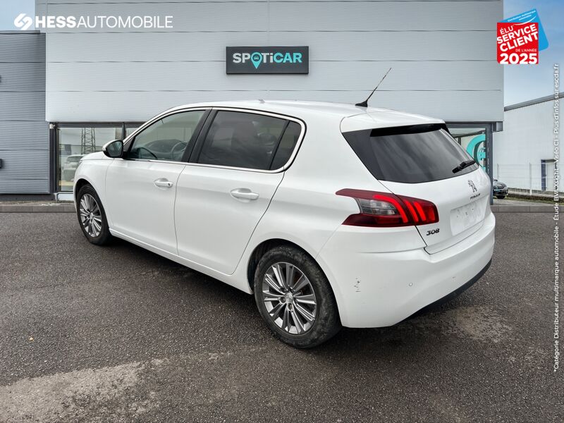 Véhicule d'occasion PEUGEOT 308 1.5 BLUEHDI 130CH S/S ALLURE PACK GPS CAMERA RADAR AV/AR CAR PLAY chez Peugeot Hirson