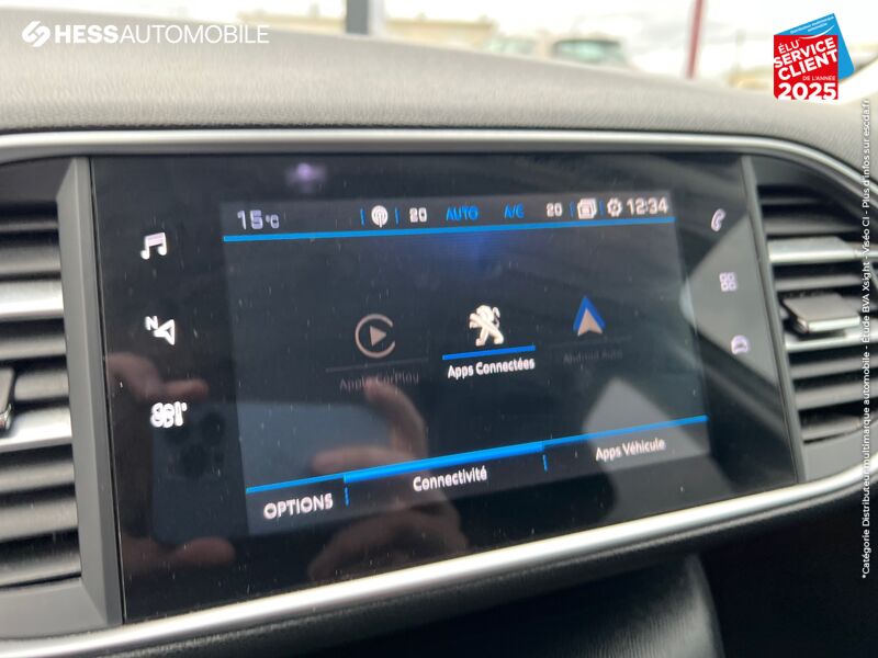 Véhicule d'occasion PEUGEOT 308 1.5 BLUEHDI 130CH S/S ALLURE PACK GPS CAMERA RADAR AV/AR CAR PLAY chez Peugeot Hirson