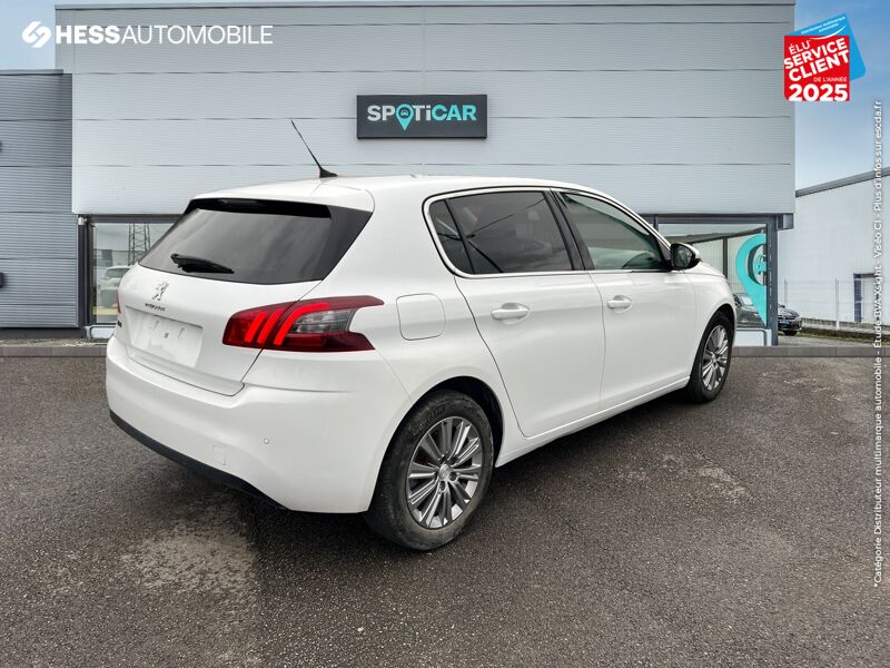 Véhicule d'occasion PEUGEOT 308 1.5 BLUEHDI 130CH S/S ALLURE PACK GPS CAMERA RADAR AV/AR CAR PLAY chez Peugeot Hirson