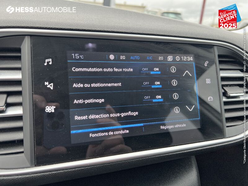 Véhicule d'occasion PEUGEOT 308 1.5 BLUEHDI 130CH S/S ALLURE PACK GPS CAMERA RADAR AV/AR CAR PLAY chez Peugeot Hirson