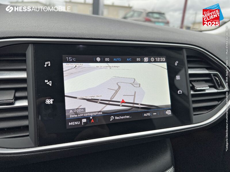 Véhicule d'occasion PEUGEOT 308 1.5 BLUEHDI 130CH S/S ALLURE PACK GPS CAMERA RADAR AV/AR CAR PLAY chez Peugeot Hirson