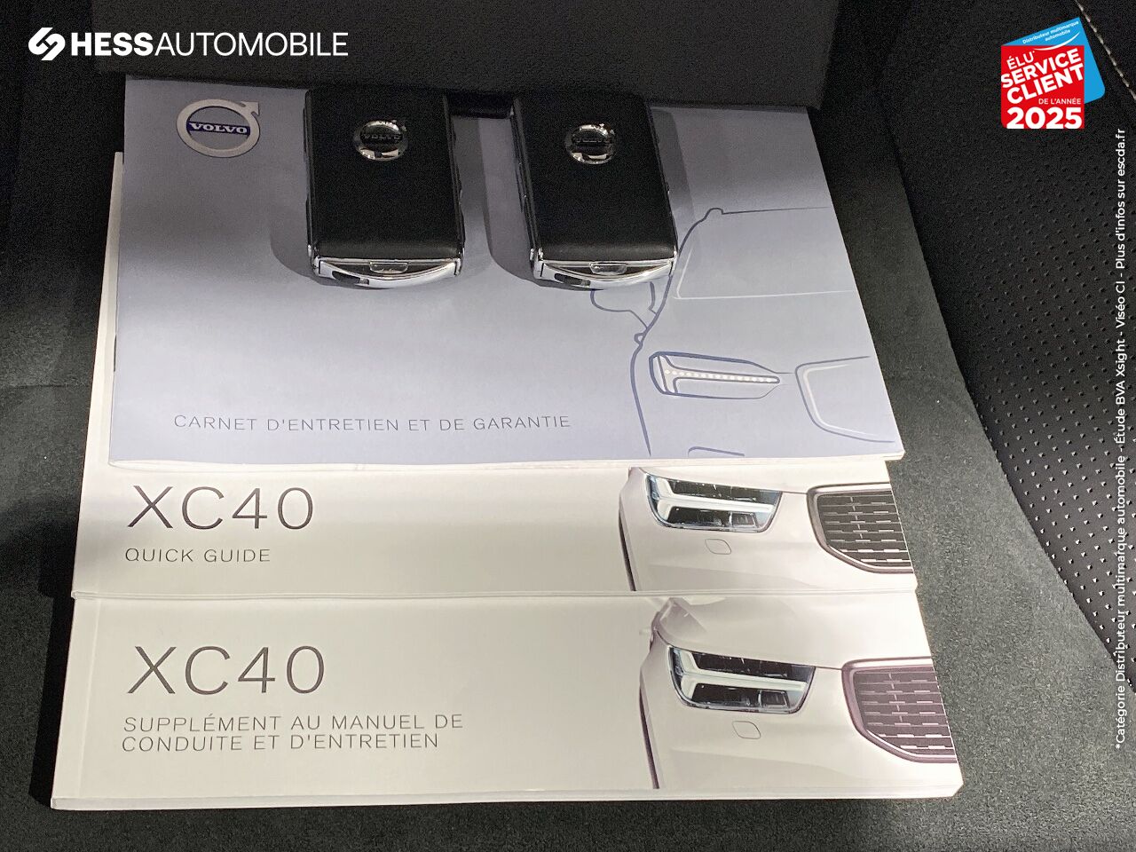 Véhicule d'occasion VOLVO XC40 T3 163CH R-DESIGN GPS RADAR AR chez Volvo Strasbourg