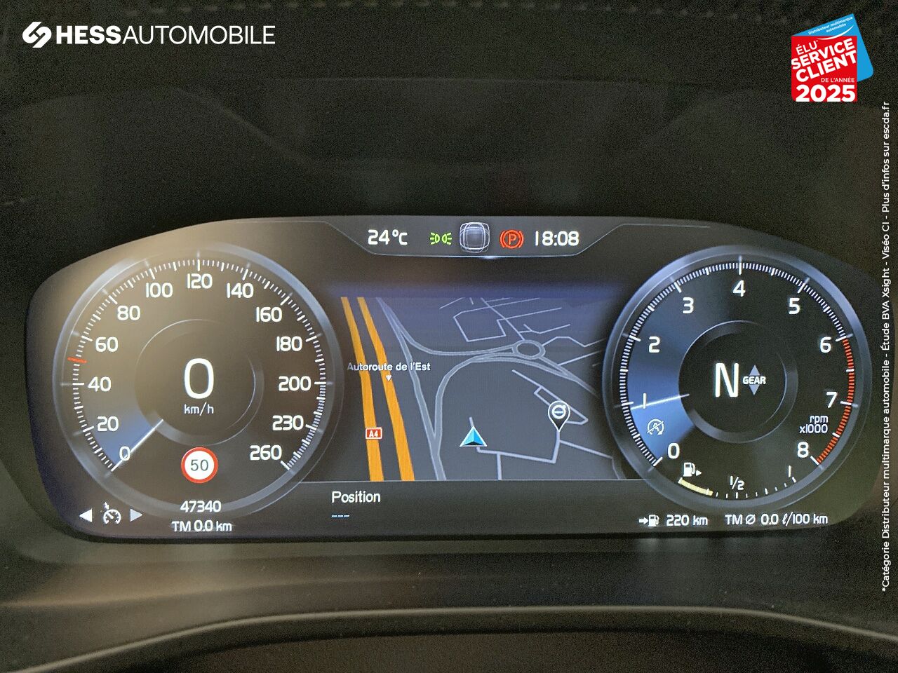 Véhicule d'occasion VOLVO XC40 T3 163CH R-DESIGN GPS RADAR AR chez Volvo Strasbourg